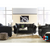 Fashionluxe Darcy Black Living Room Set